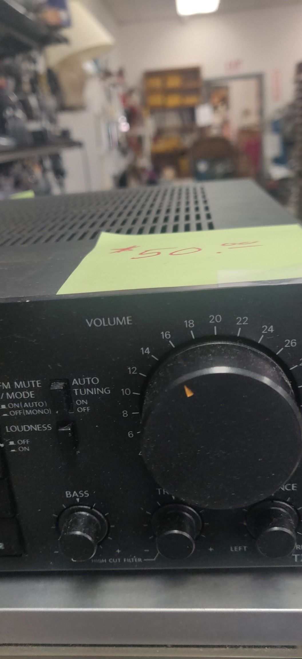 Onkyo synthesized tuner amplifier
