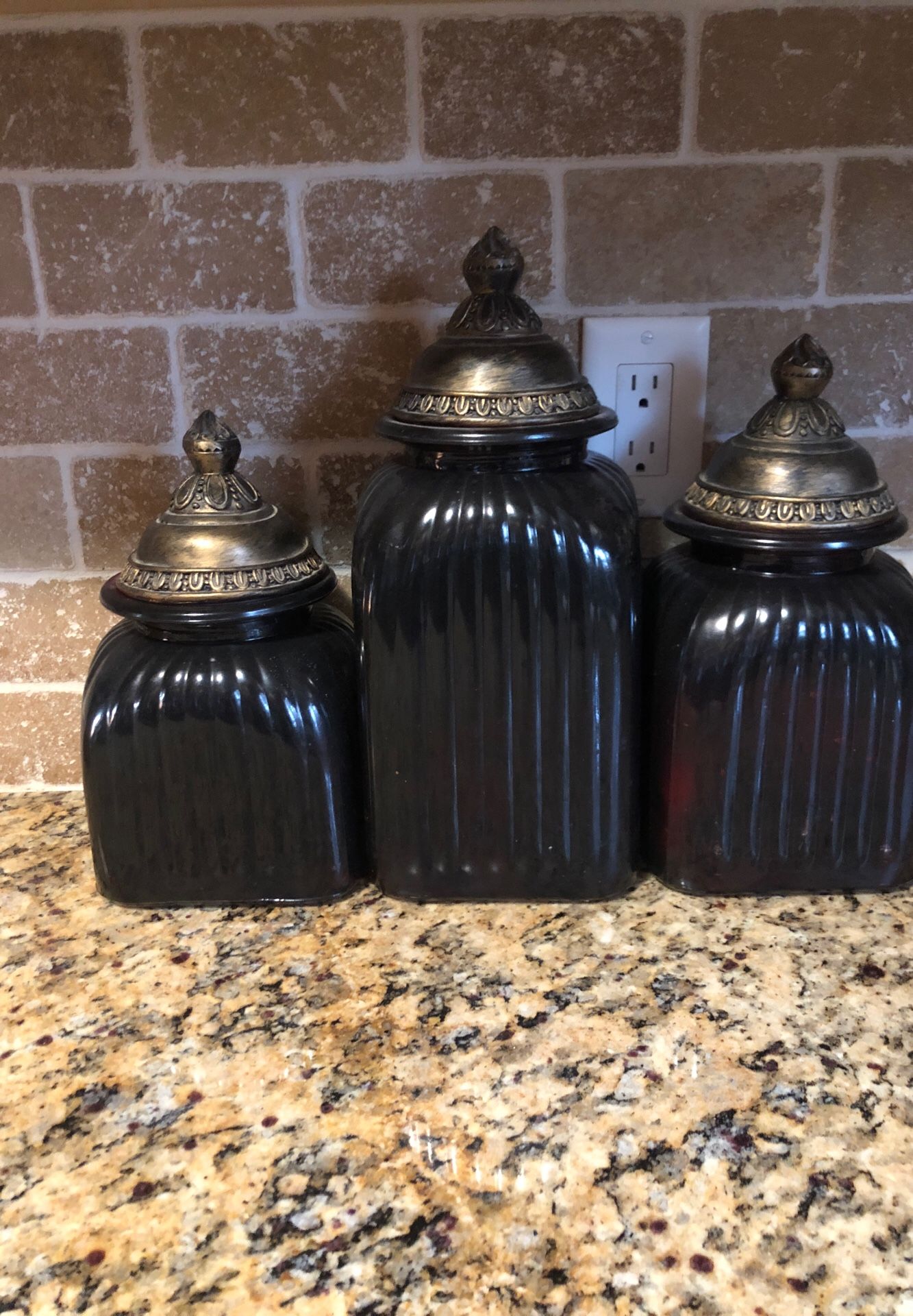 Glass Canisters