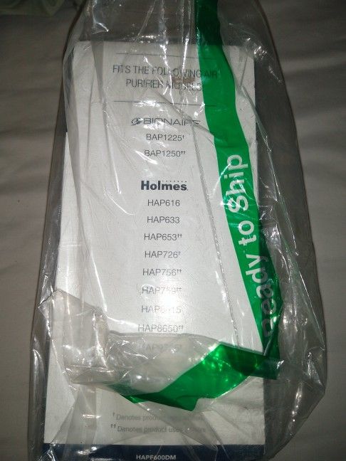 Holmes HAPF600DM B Filter True HEPA Replacement Filter - 2 Pack allergen remover.