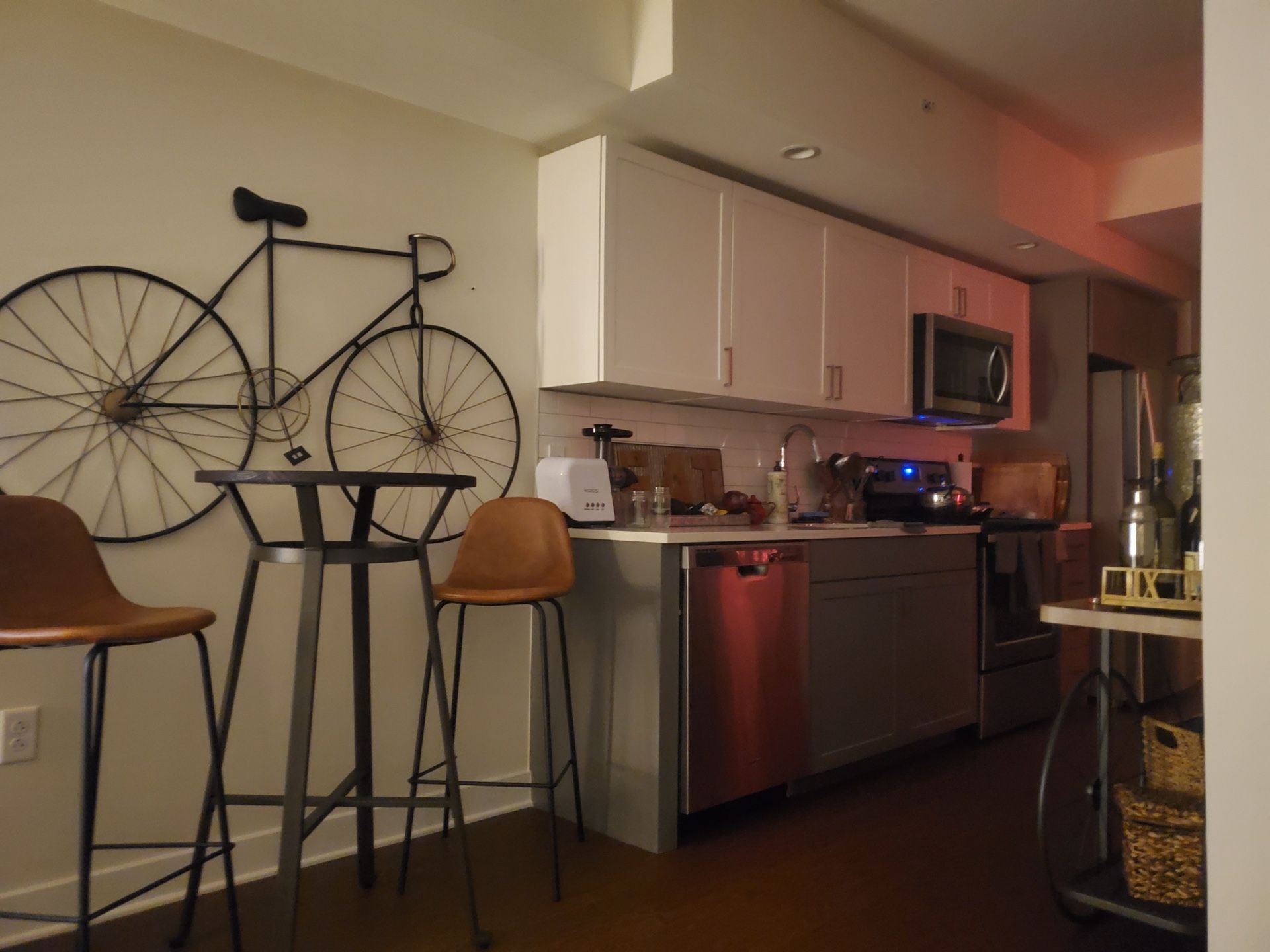 Wall Mount Decor Metal Bicycles (2)
