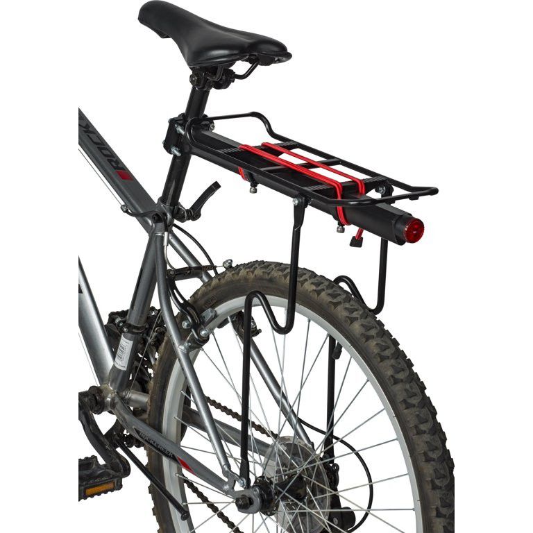 Schwinn 27.5 Mountain Bike. With Hand Pump, Rear Storage Rack, And U-lock Steel Bike Lock W/ Bike Mount (Like New Condition)