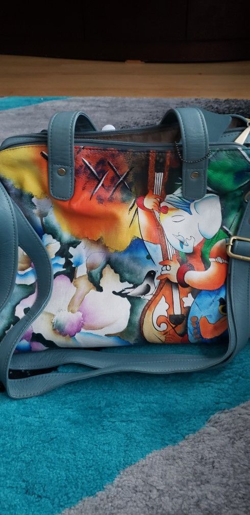 Sukriti Slate, Multicolor GameShark Hobo Satchel
