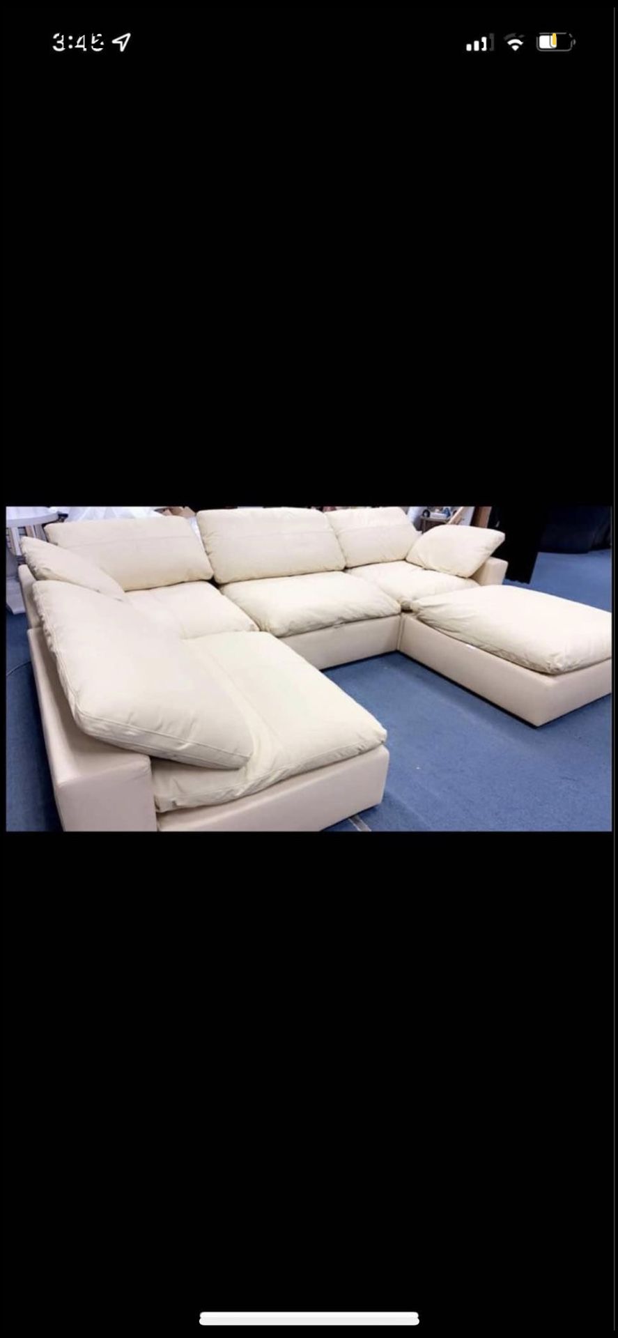 RH Cloud Sectional, IN STOCK