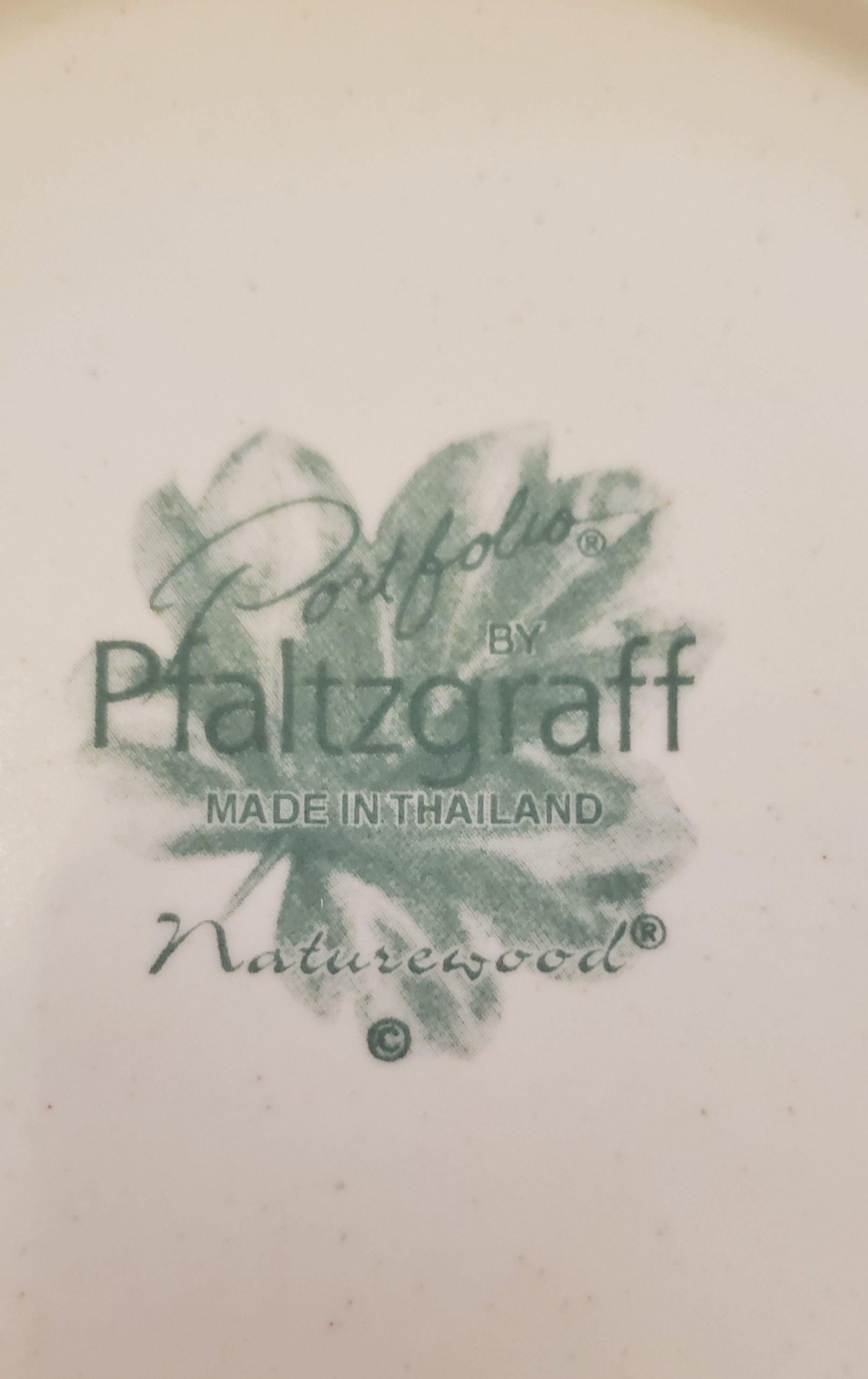 Pfaltzgraff dish setting for four - Naturewood