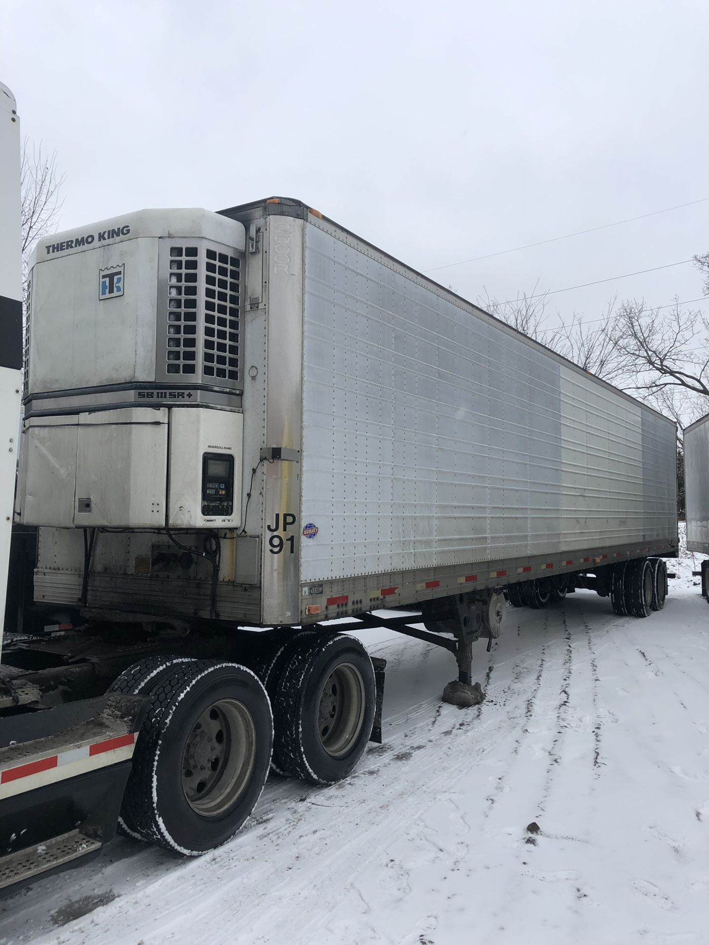 2001 Utility Thermo King Trailer Clean
