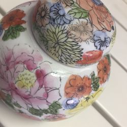 Vase Covered  Jar  China   Perfect Pair Thumbnail