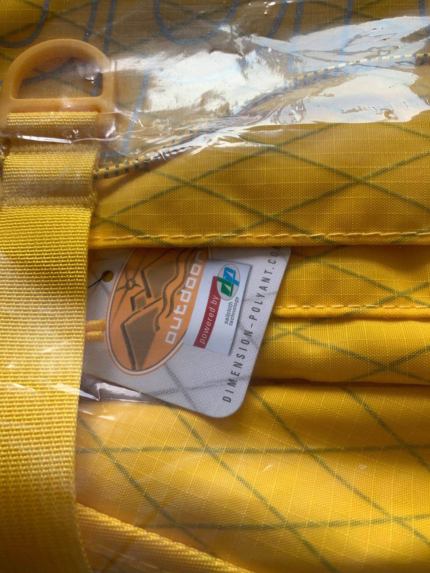 Supreme Yellow Backpack