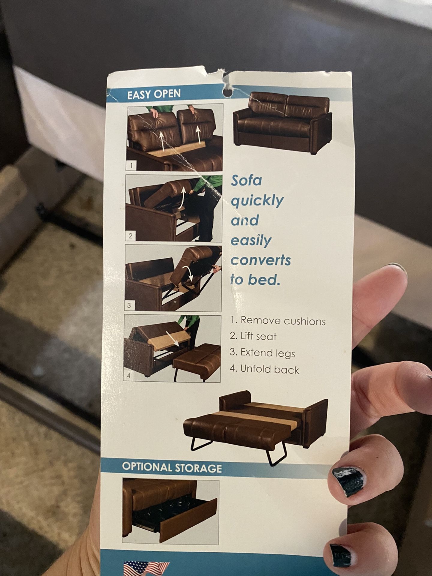 RV Sleeper Sofa