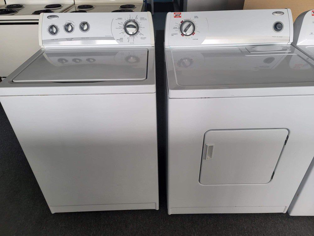 Matching Washer And Electric Dryer 