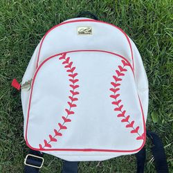 *RARE* Betsey Johnson Baseball Backpack  Thumbnail