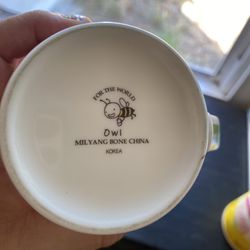 Collectible Vintage Owl Mugs (bone china)  Thumbnail