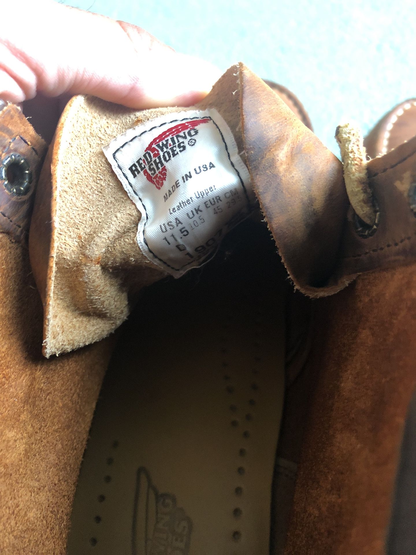 Classic RedWing 6in Boot (size 11.5 men’s)