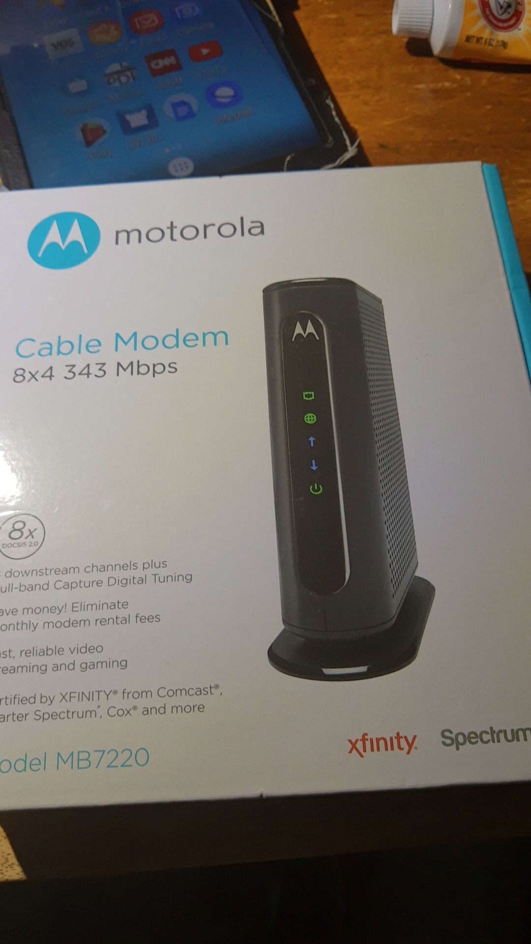 Motorola cable modem 8by4