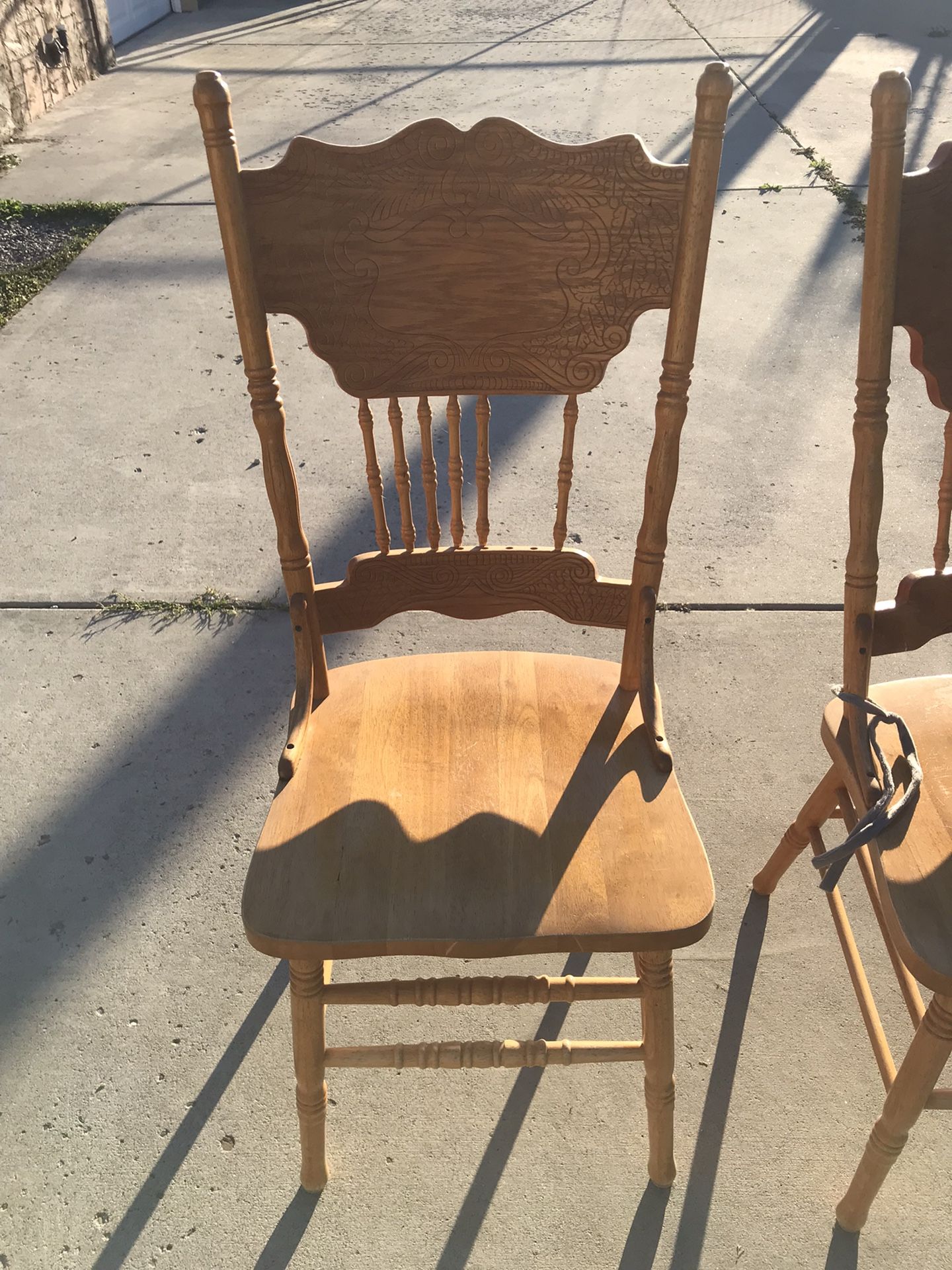 Wooden Kitchen Dining Chairs 2