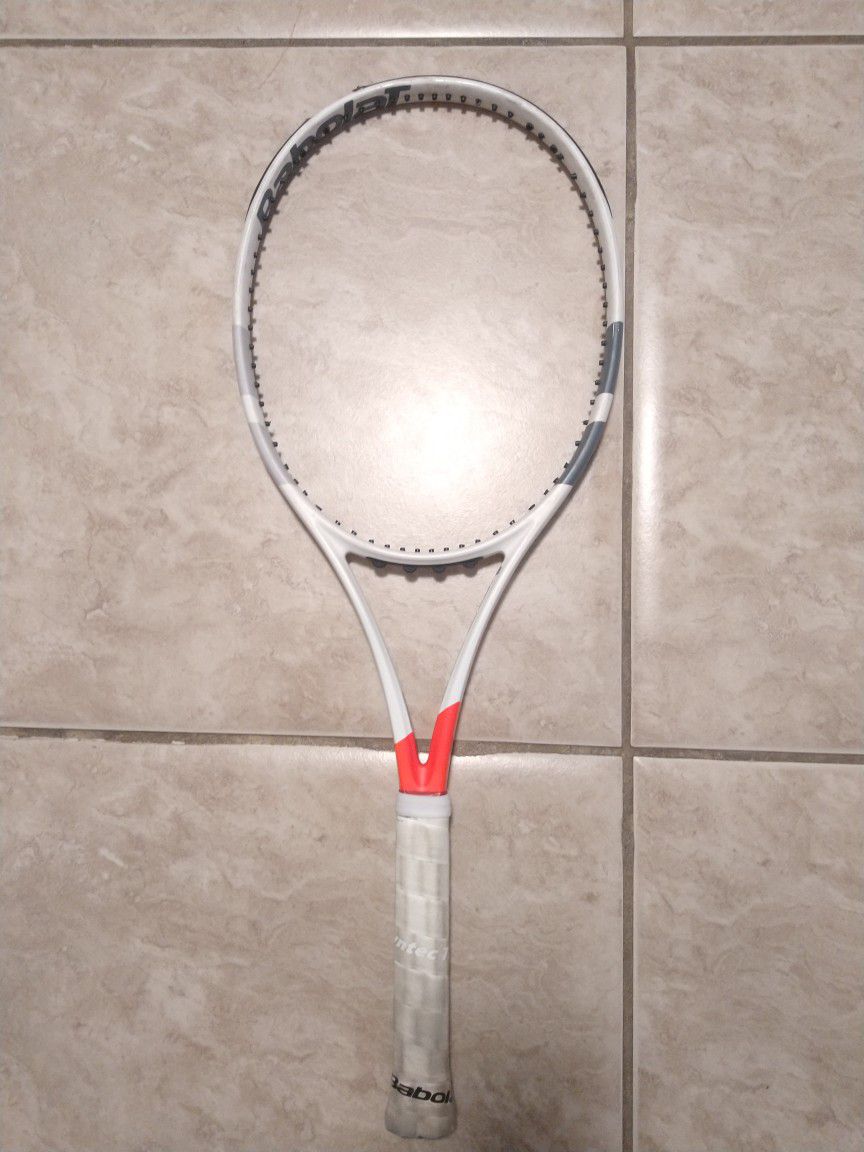 Used Babolat Pure Strike 16x19 Project One7 Tennis Racket Grip 1/4