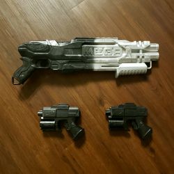 Custom Painted Nerf Foam Dart Blaster Gun Bundle  Thumbnail
