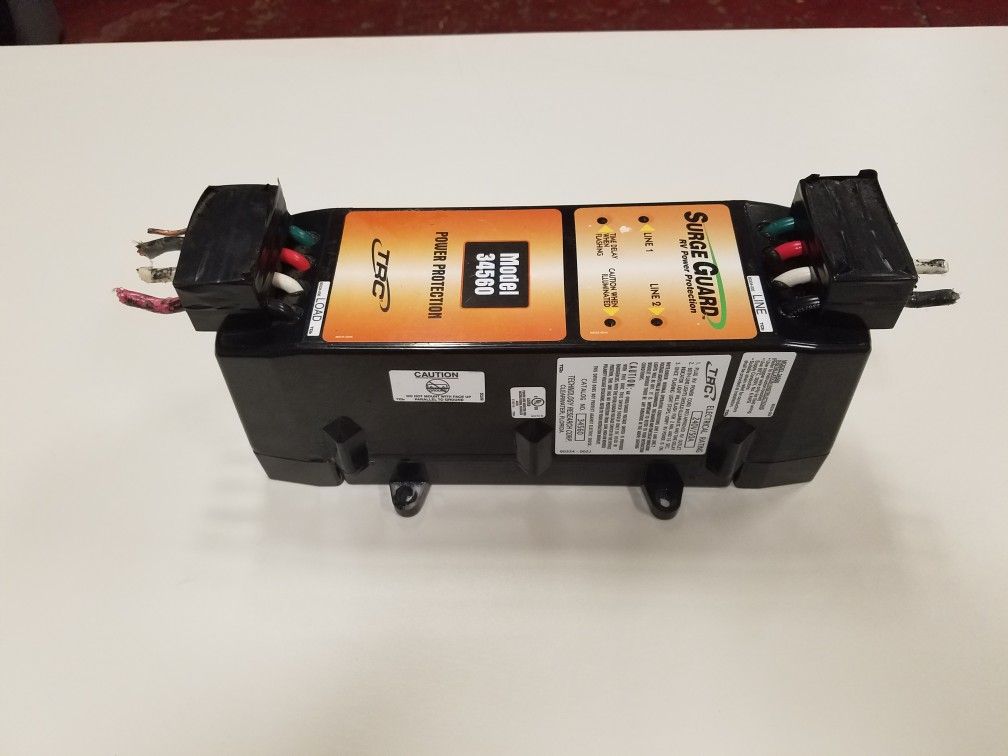 Surge protector for motor home