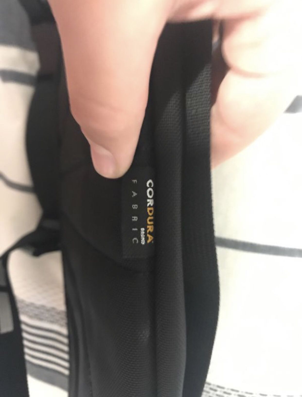 Supreme black fanny pack
