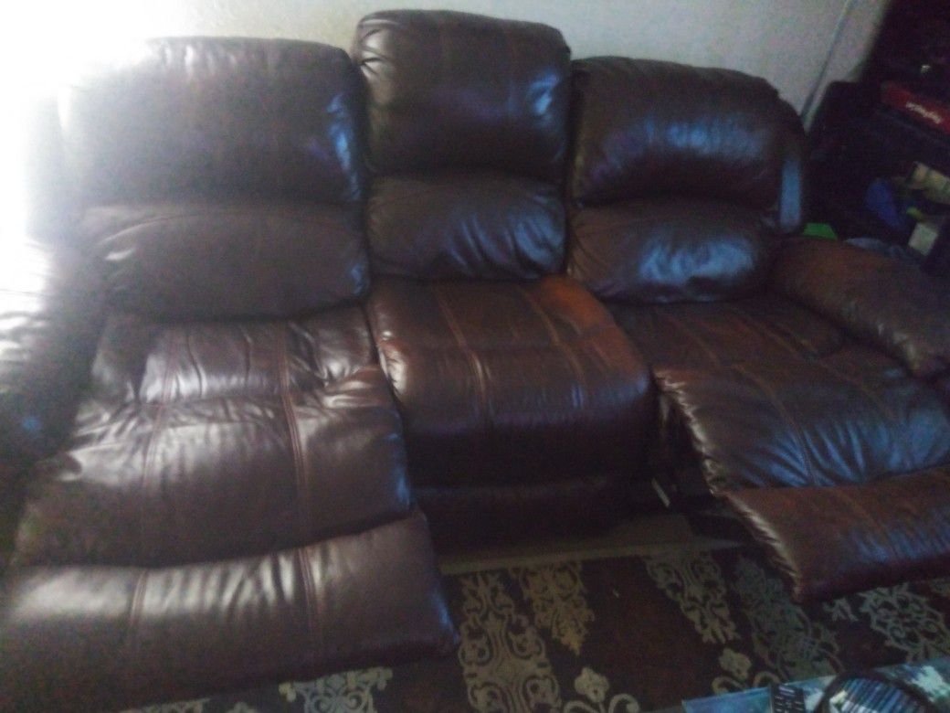 Beautiful Leather Recliner Couch For, Leather Recliner Houston Texas