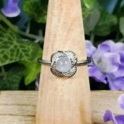 Moonstone Crystal Ring #1G Thumbnail
