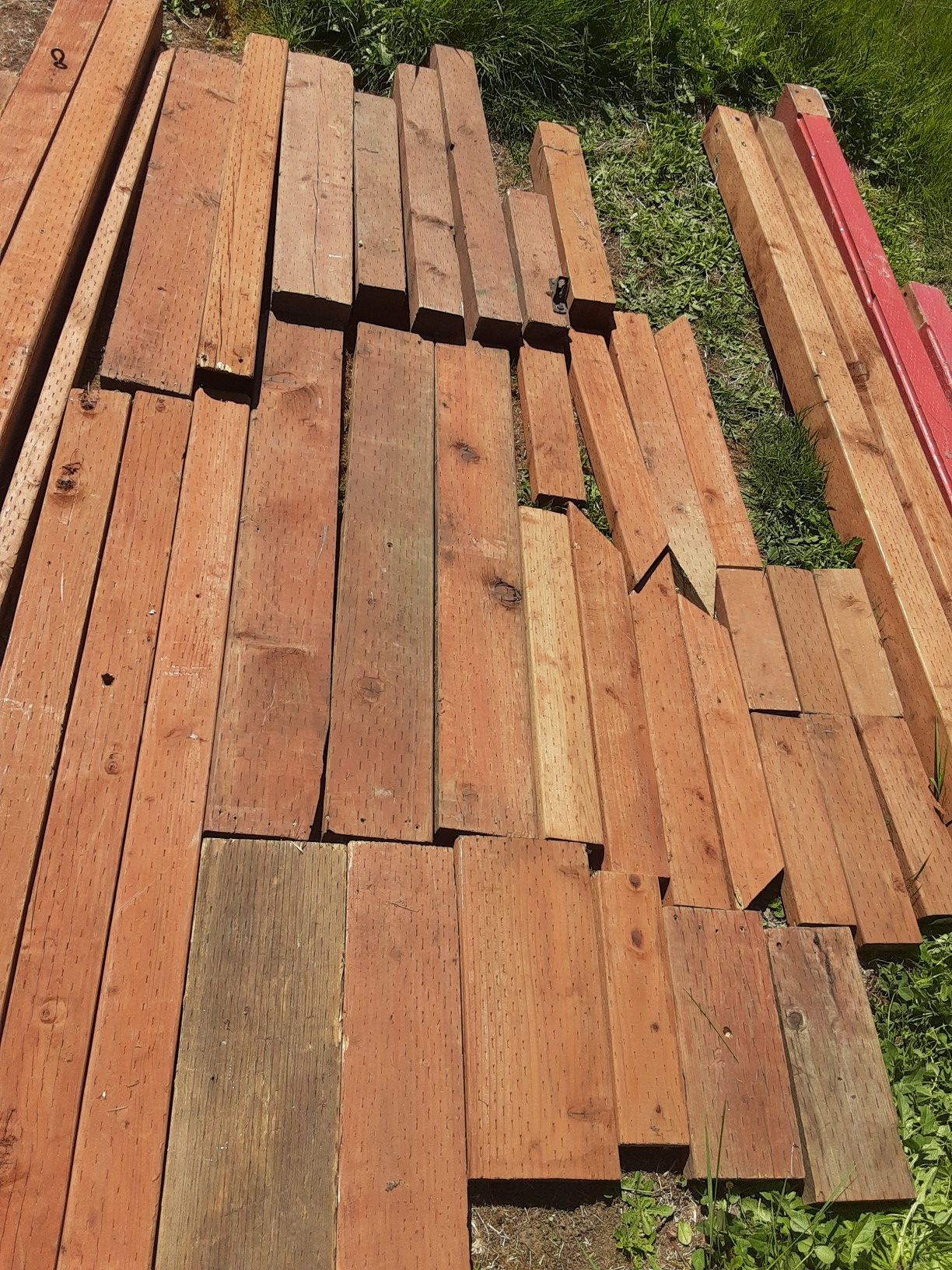 Leftover Treated Lumber Copper Alkaline Quaternary and Azole ? And