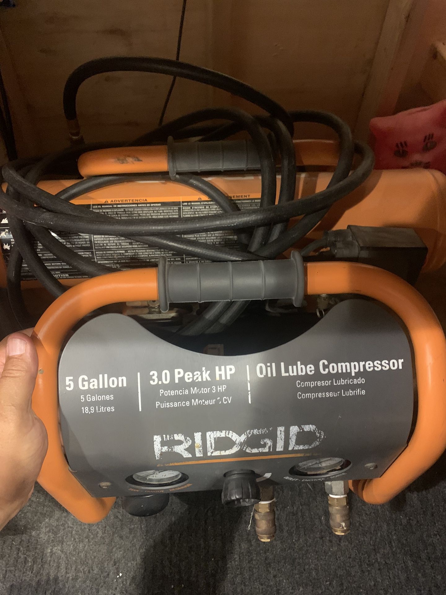 Ridgid Air compressor