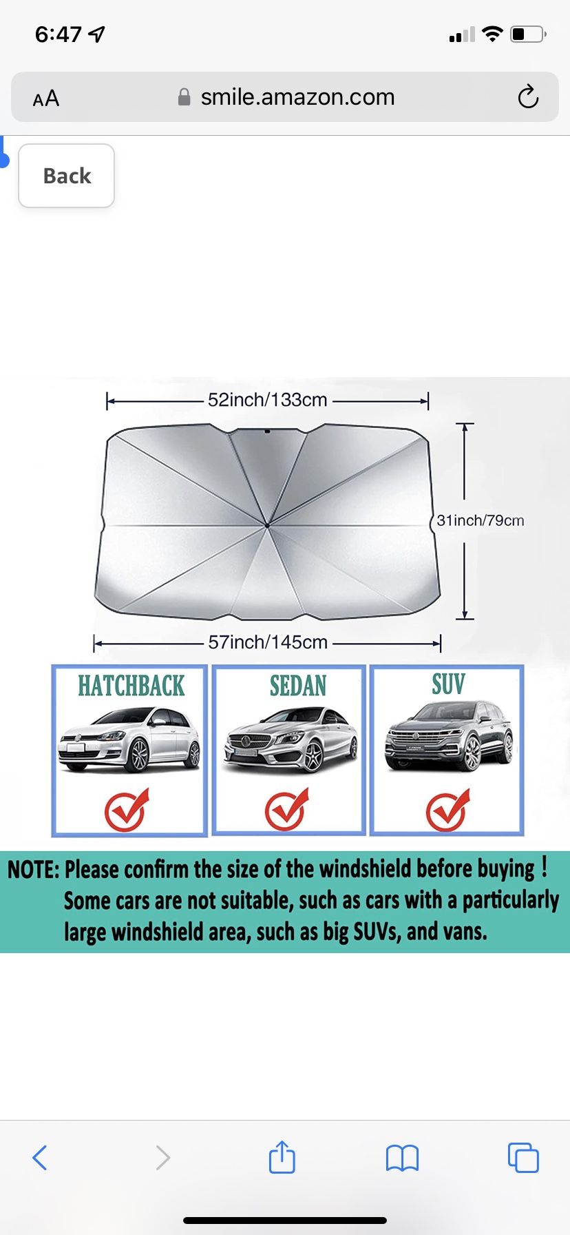 Car Windshields Sun Shade