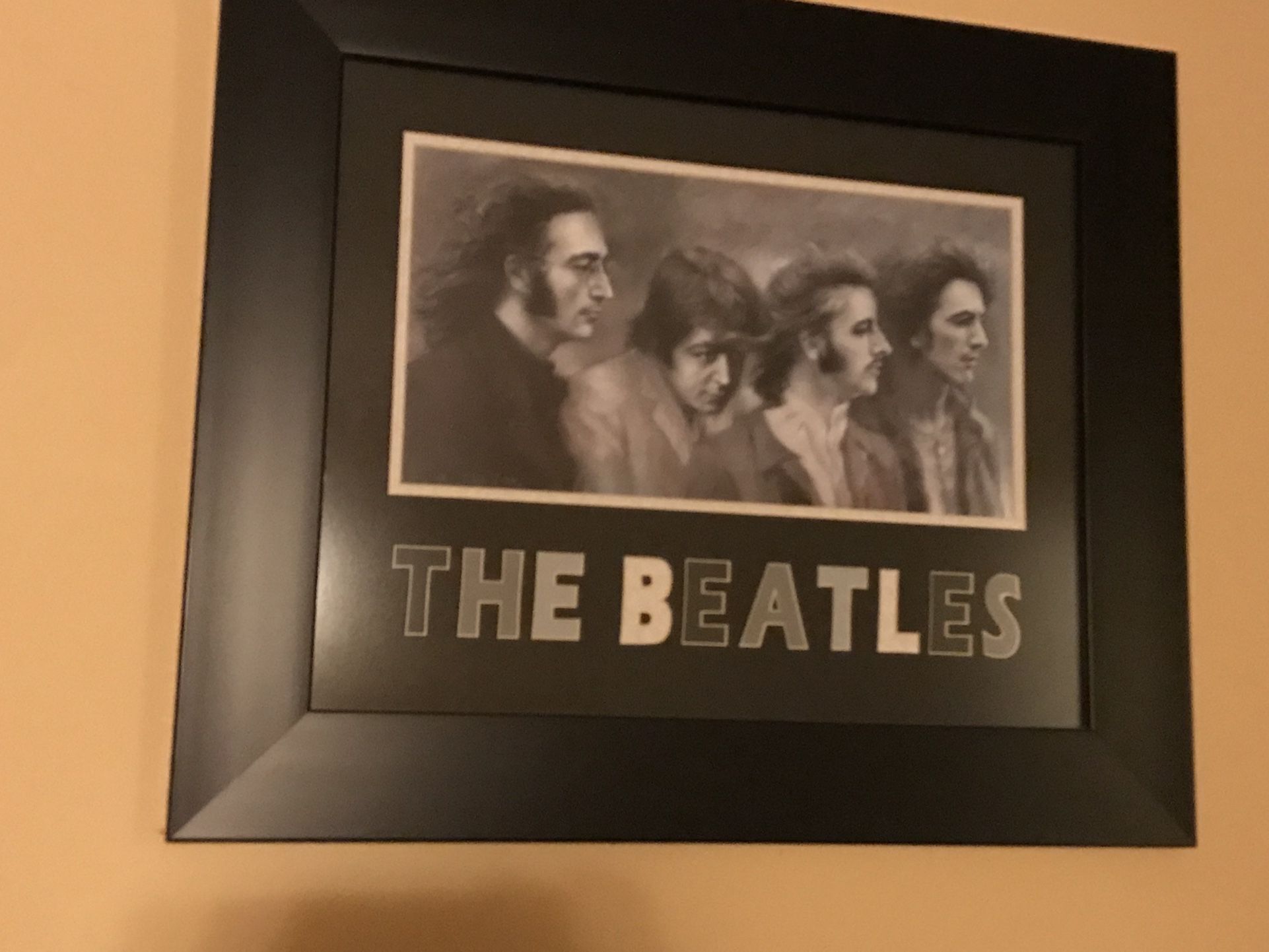 Lot of Beatles Artwork with Frames