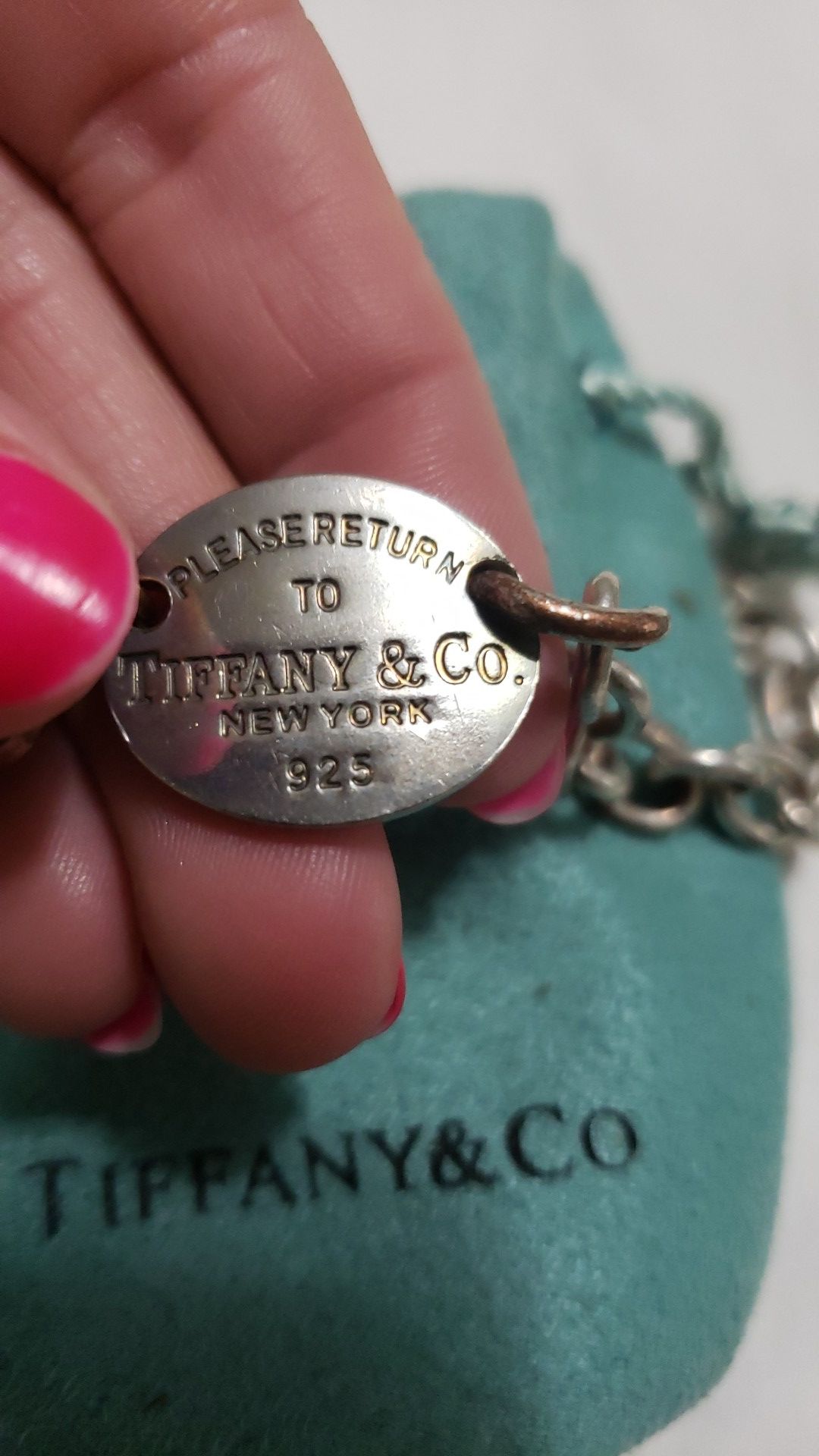Tiffany & Co. Bracelet and Necklace Set.