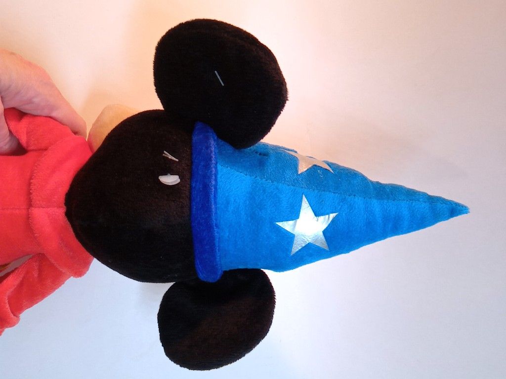 Mickey Mouse The Sorcerer's Apprentice 18" Fantasia Plush Special Edition DISNEY
