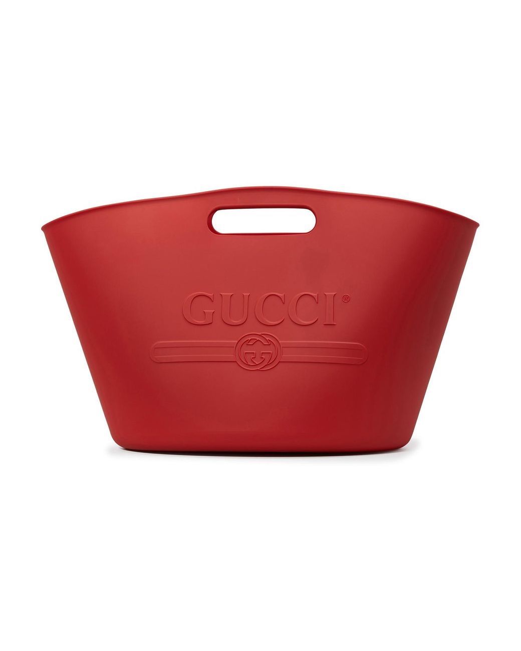 Gucci rubber tote bag
