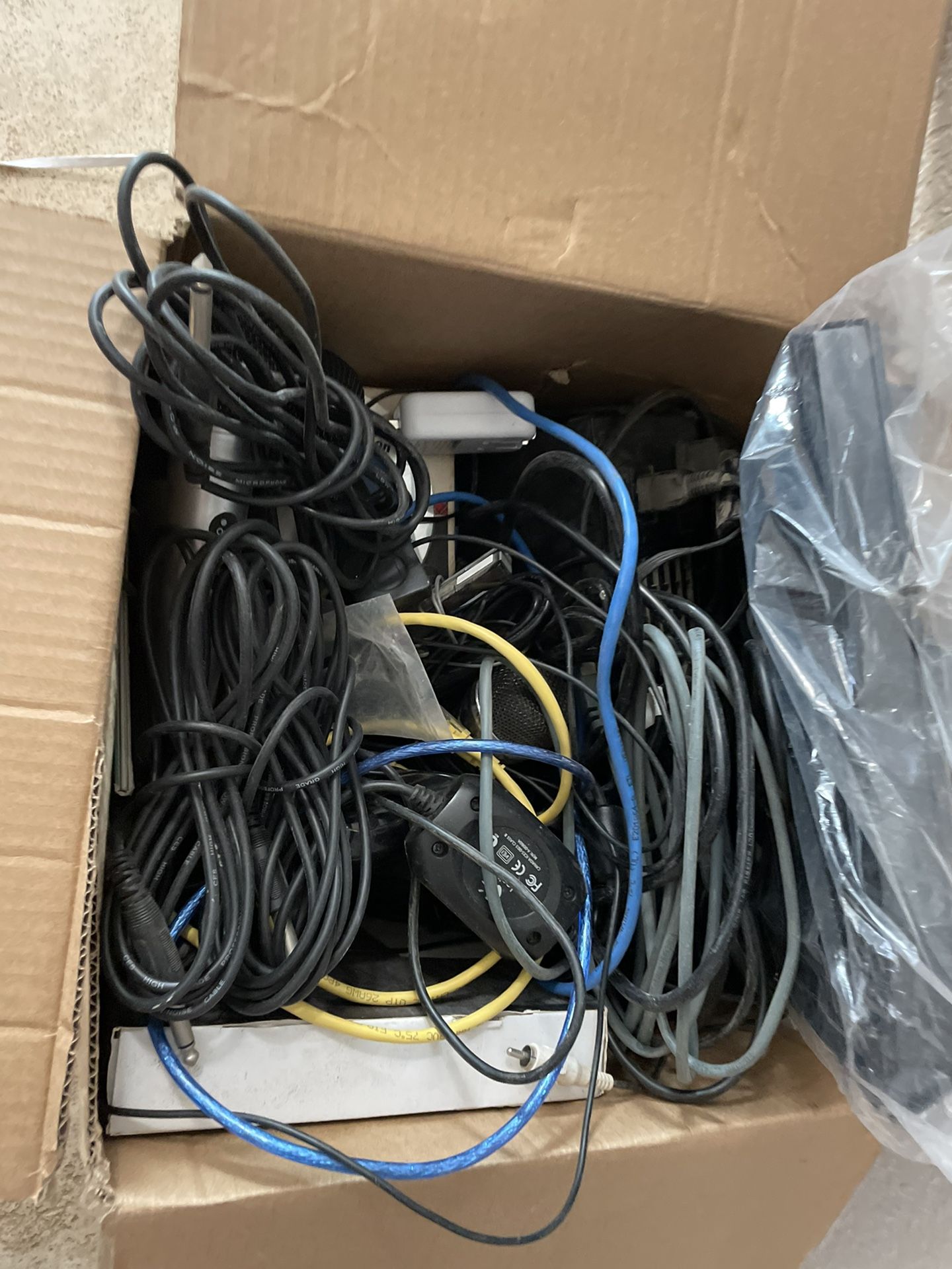 Free Box Or Electronic Cords