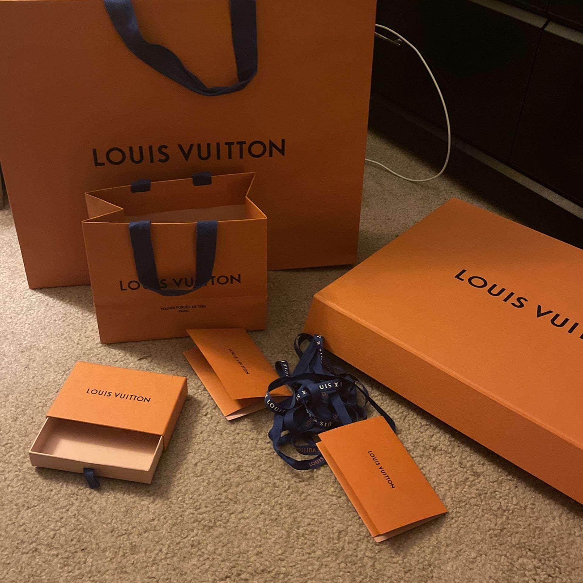 Authentic Louis Vuitton Boxes