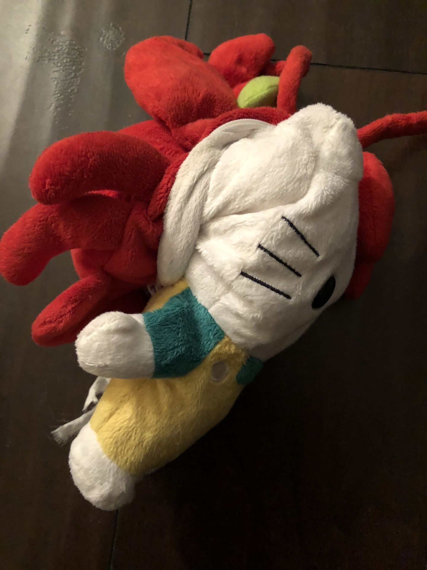 **RARE**HELLO KITTY REVERSIBLE PLUSH: LOBSTER—Pre-owned