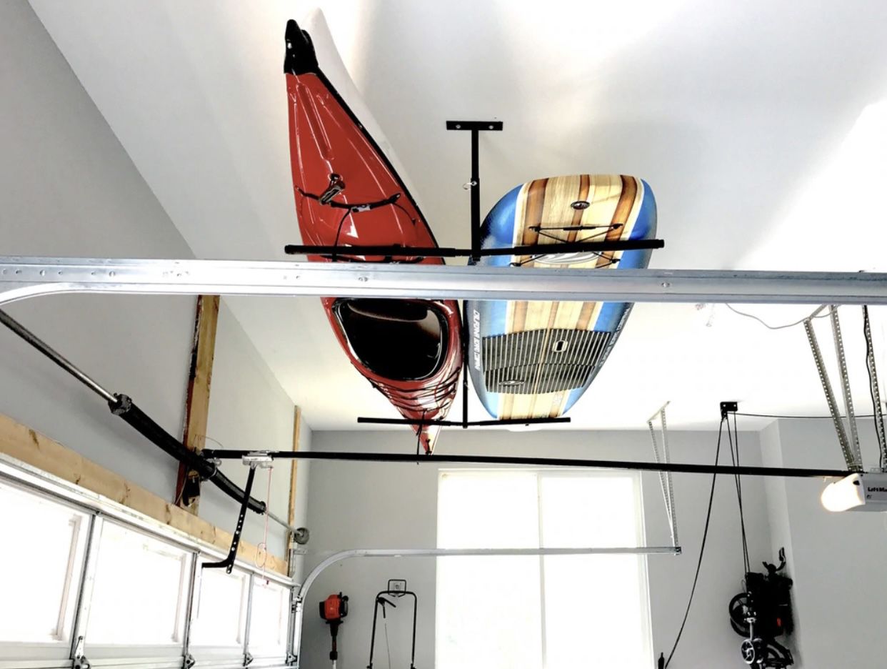 Multi SUP & Surfboard Ceiling Rack | Hi-Port 2 | Adjustable Overhead Mount