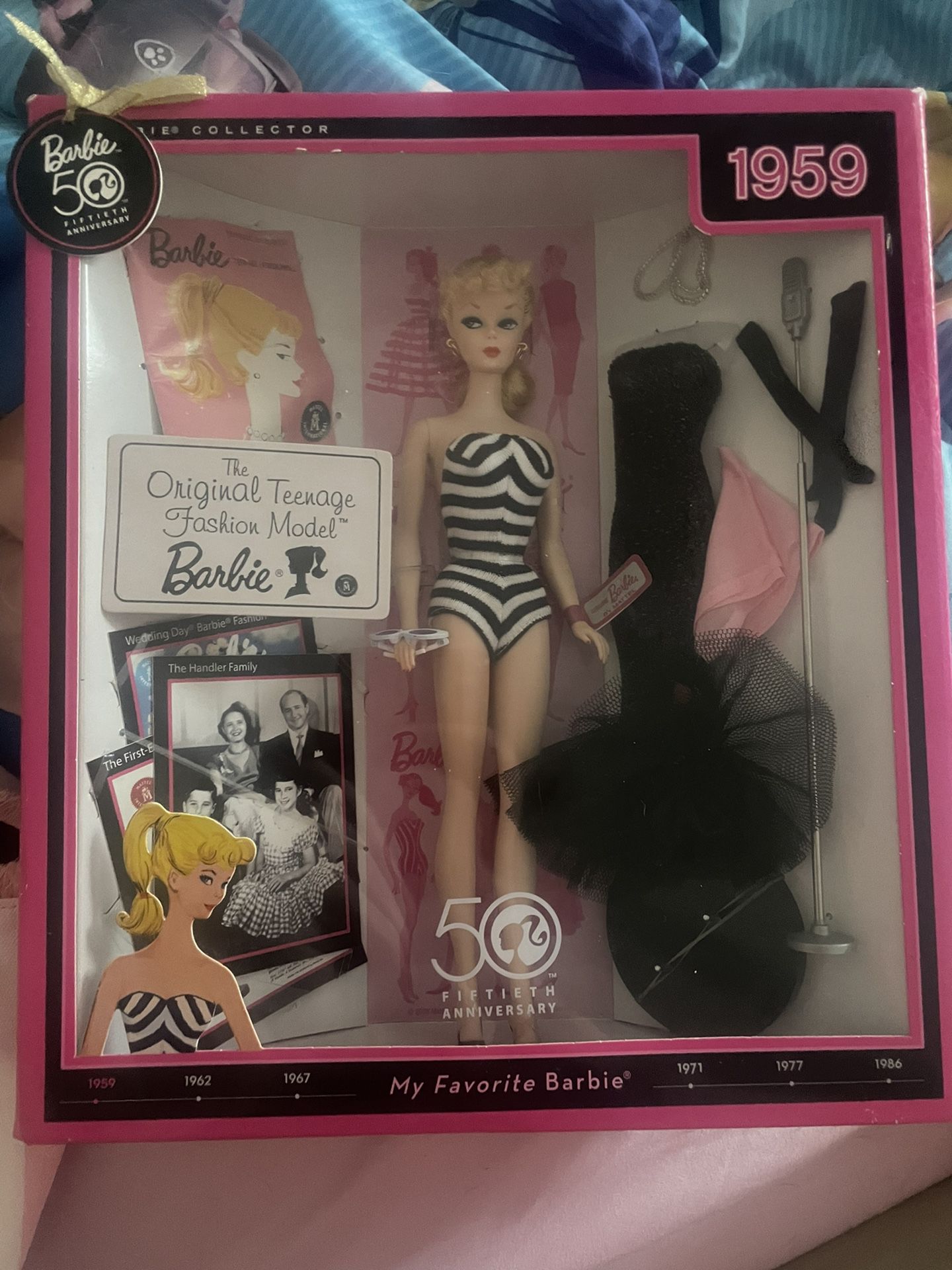 1959 50th Anniversary Barbie Collectible 
