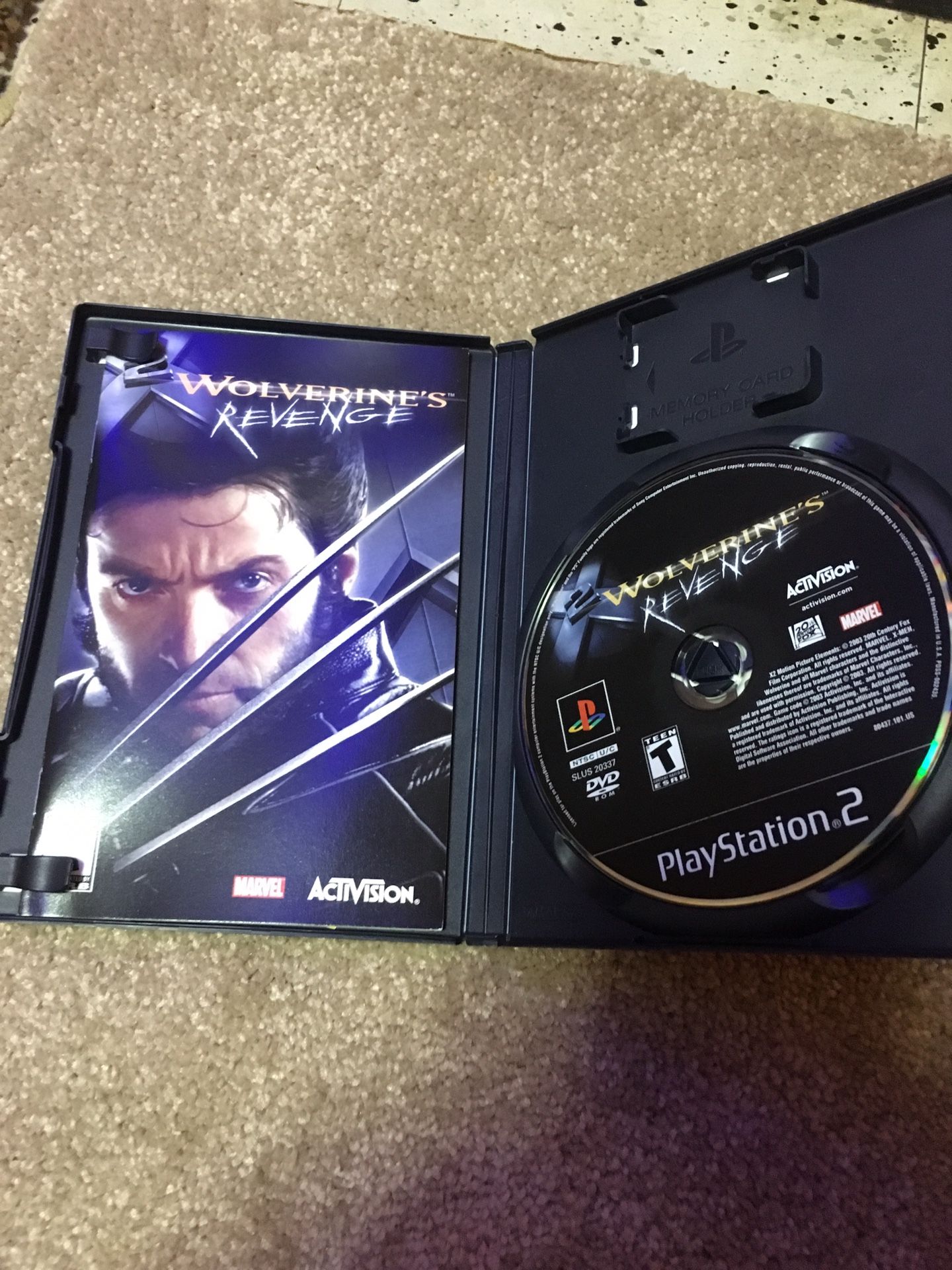 Ps2 wolverines revenge