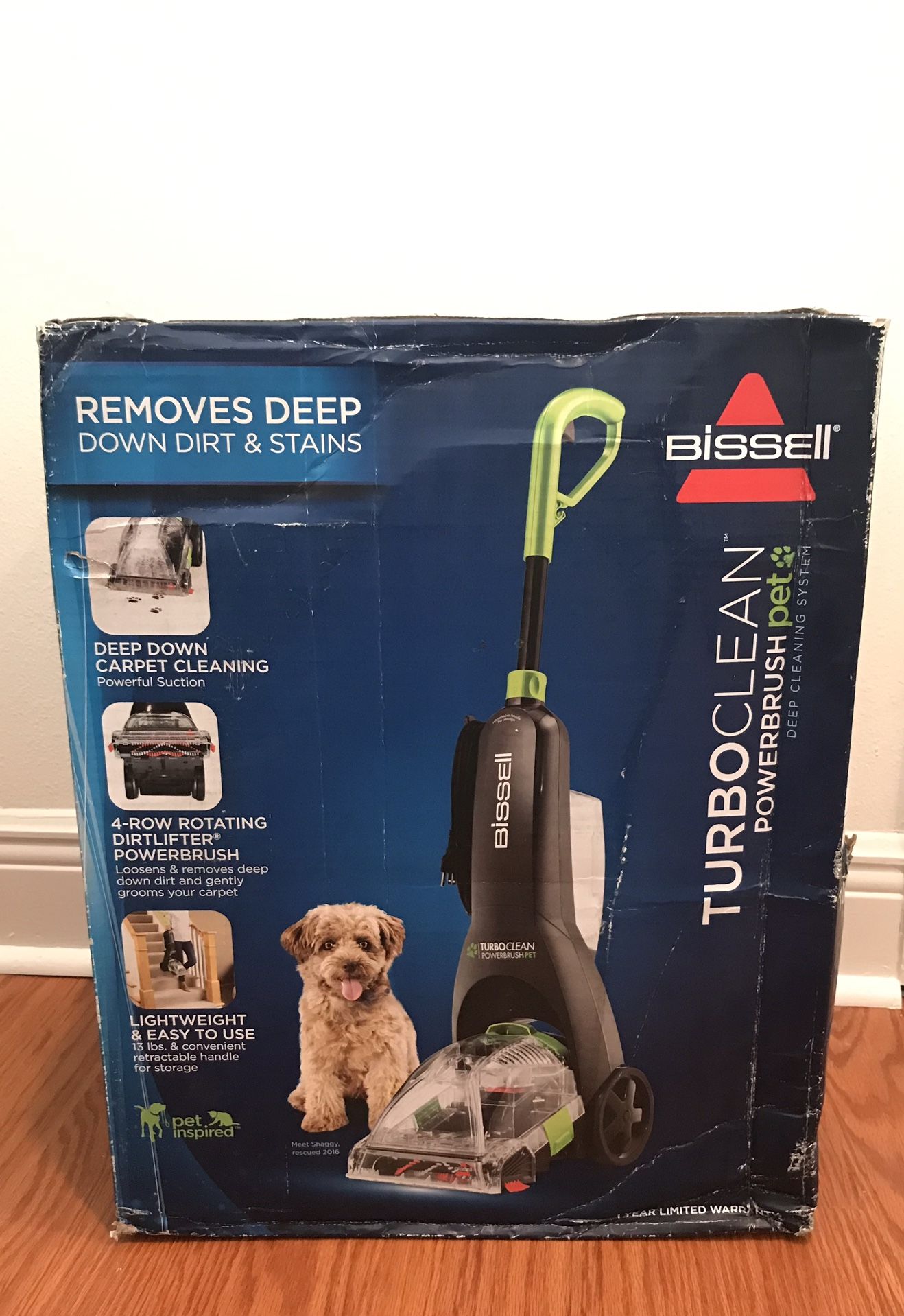 NEW! BISSELL Turboclean Powerbrush Pet Upright Carpet Cleaner Machine and Carpet Shampooer, 2085