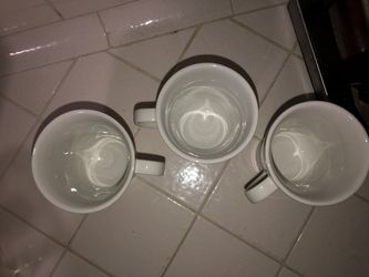 Classic Tea/Coffee Cups (White) Thumbnail