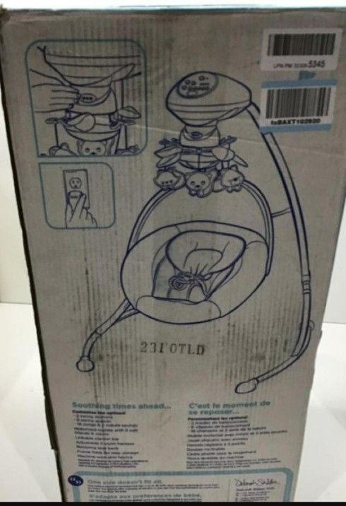 Fisher Price Moonlight Cradle N Swing