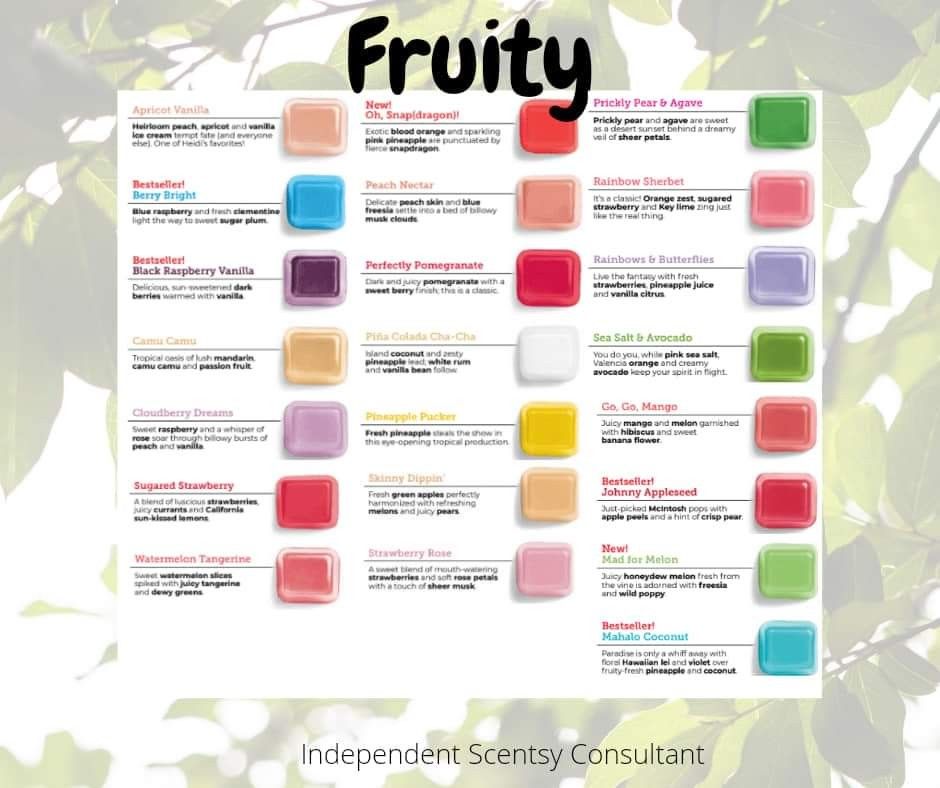 Scentsy Spring/ Summer Scent Bars