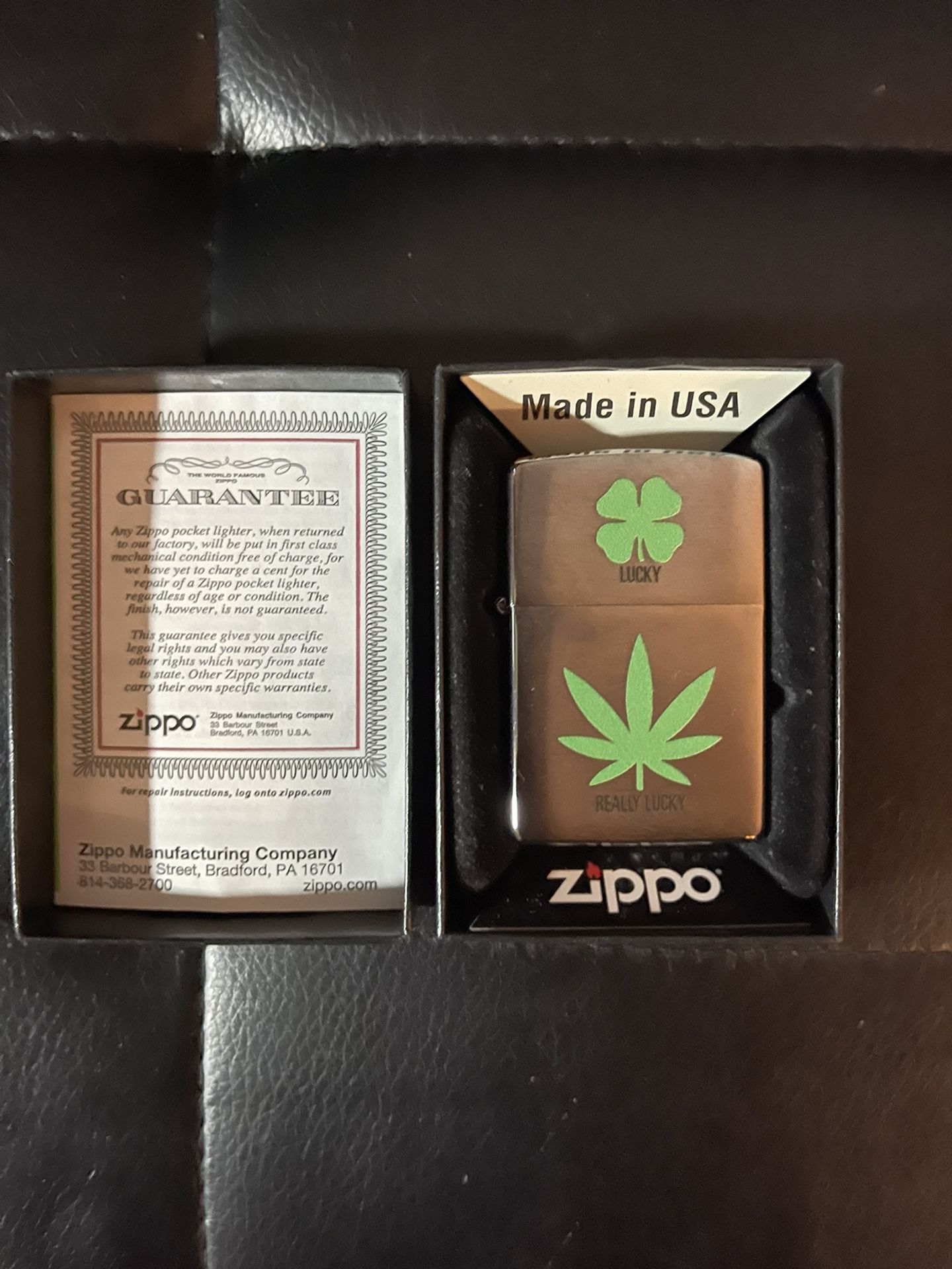 Mj Zippo Lighter
