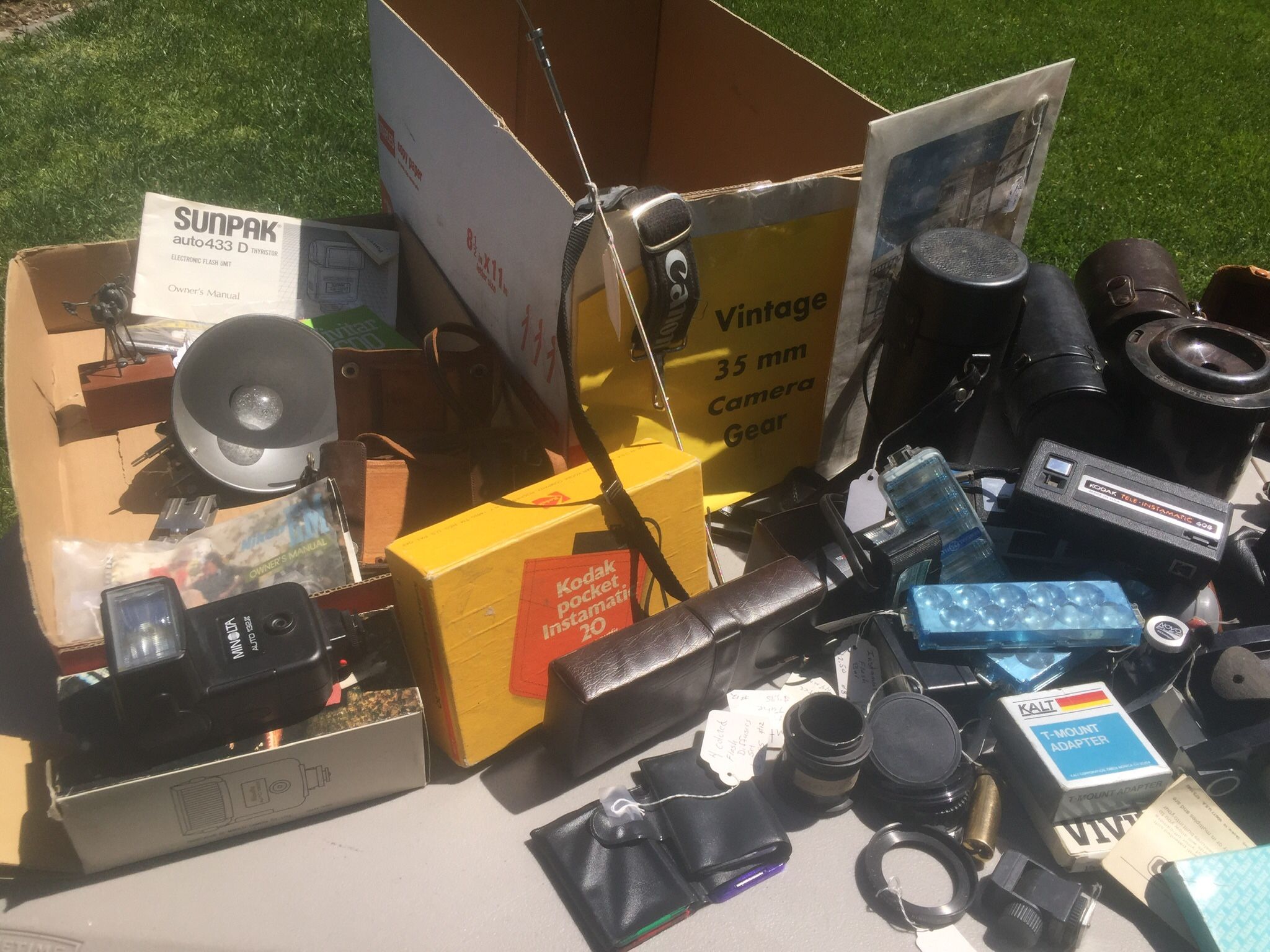 Vintage Camera Equipment