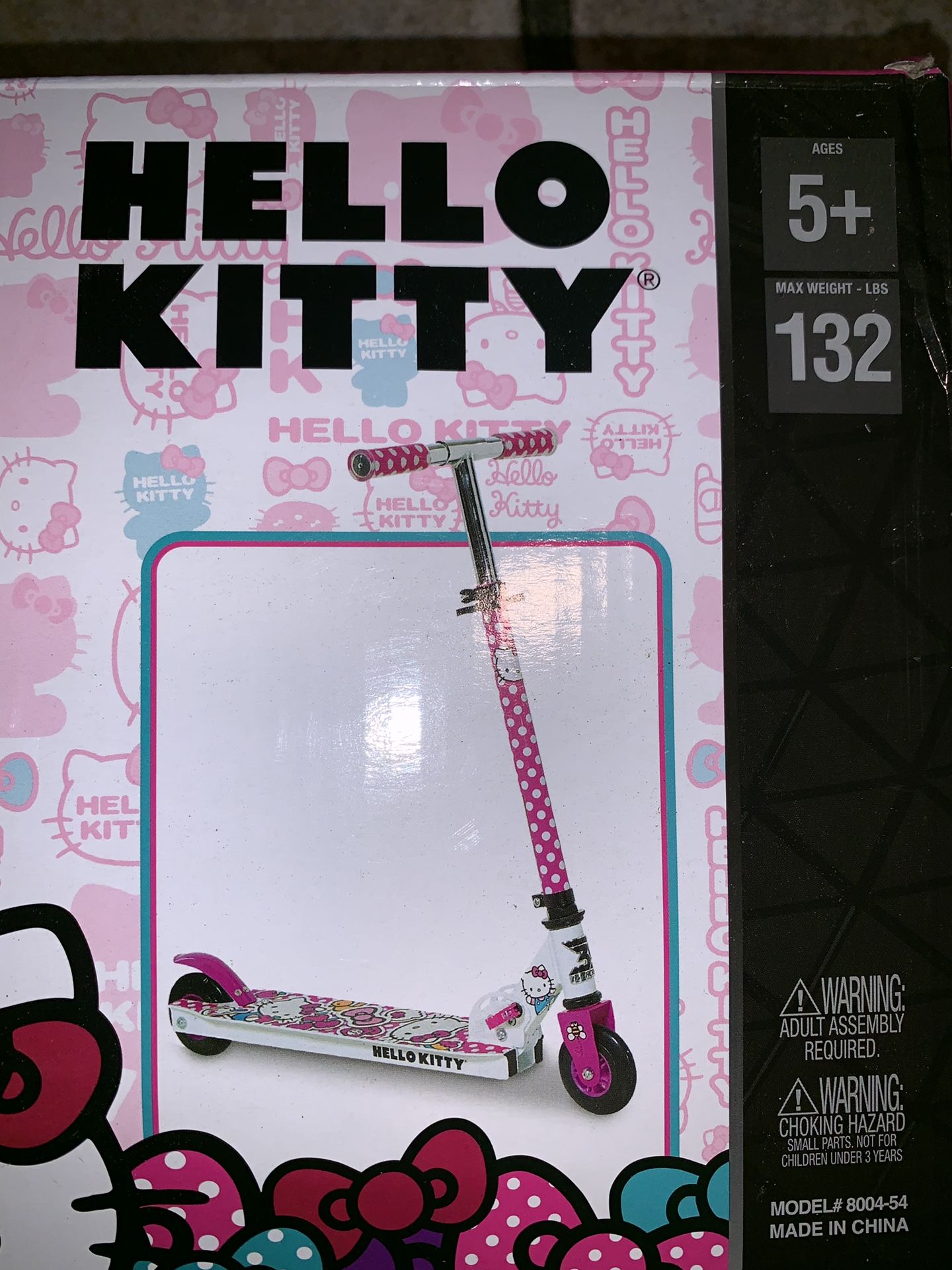 Hello Kitty Folding Scooter