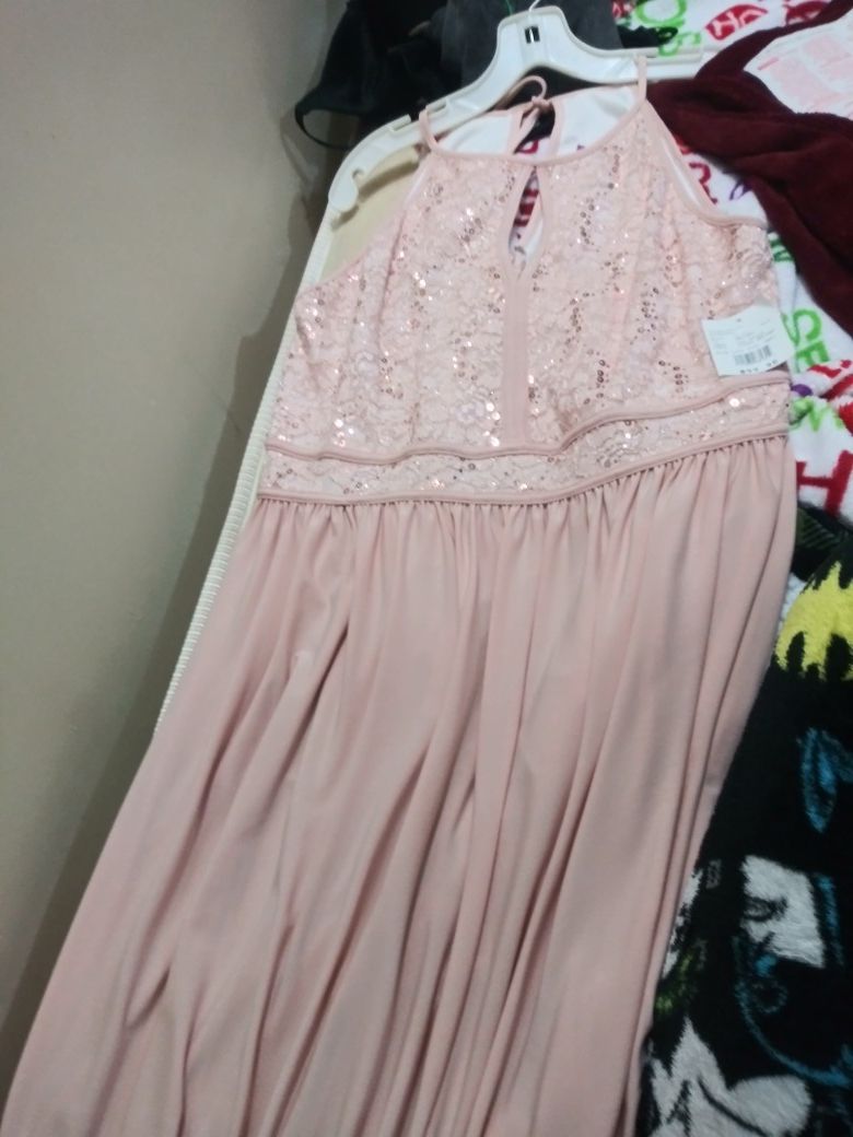 Davids bridal (Morgan & co) brand new floor length dress