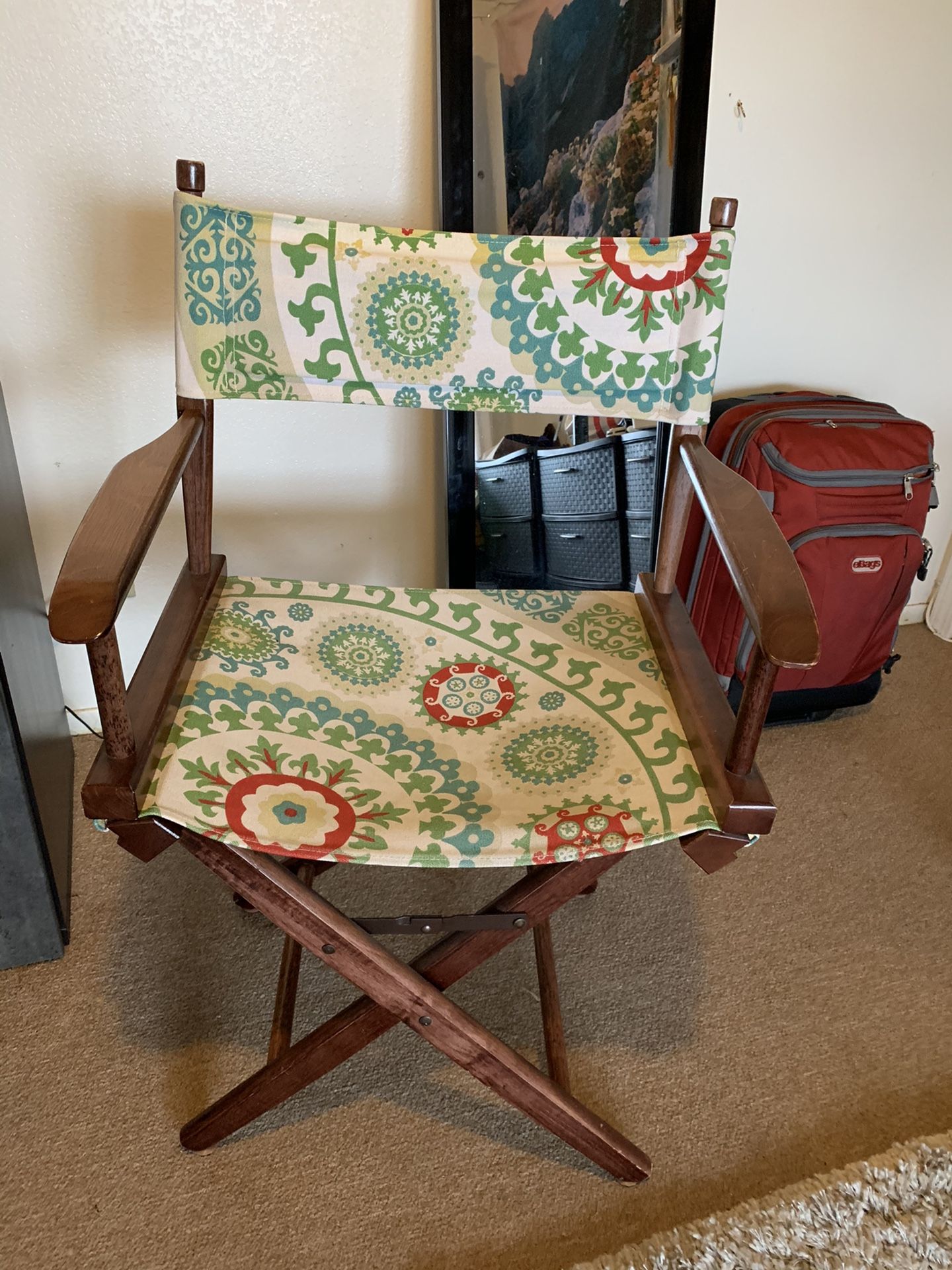 Designed “director chair”