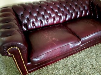 Completely FREE!! Must Go Today!! Two Couches and a Sofa Chair  AND Throw Pillows Thumbnail