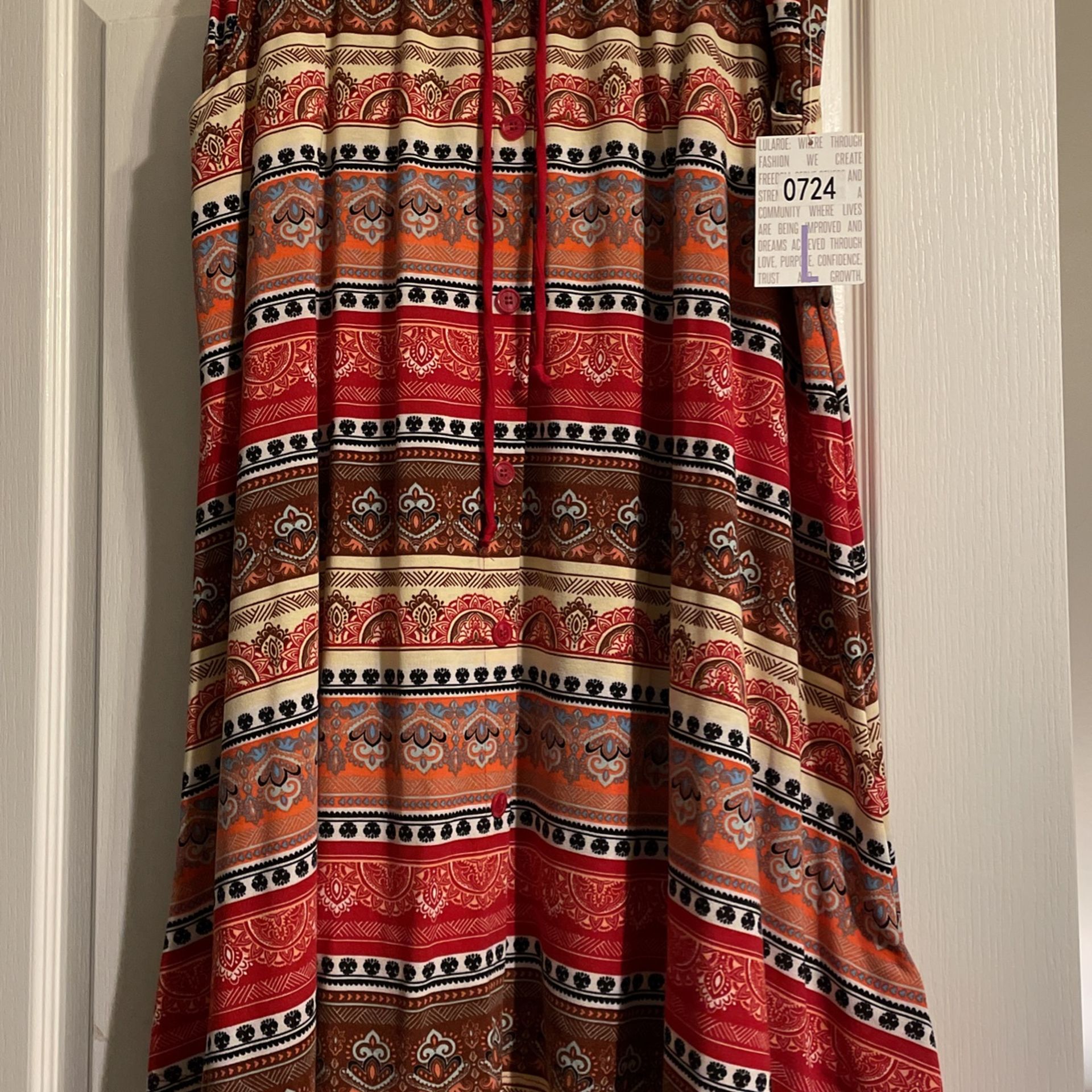 LulaRoe Marsha Skirt L