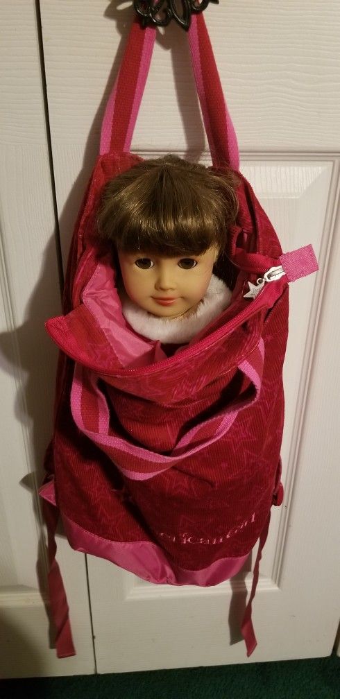 American Girl Doll Horse And Travel Backpack