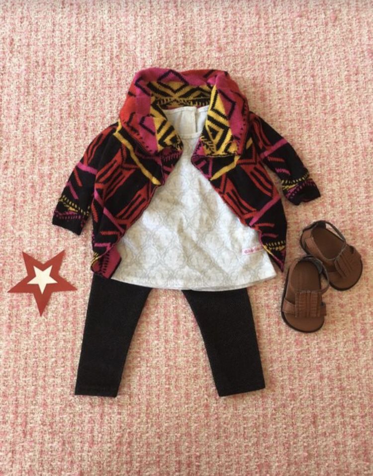 American Girl Doll Saige’s Sweater Outfit